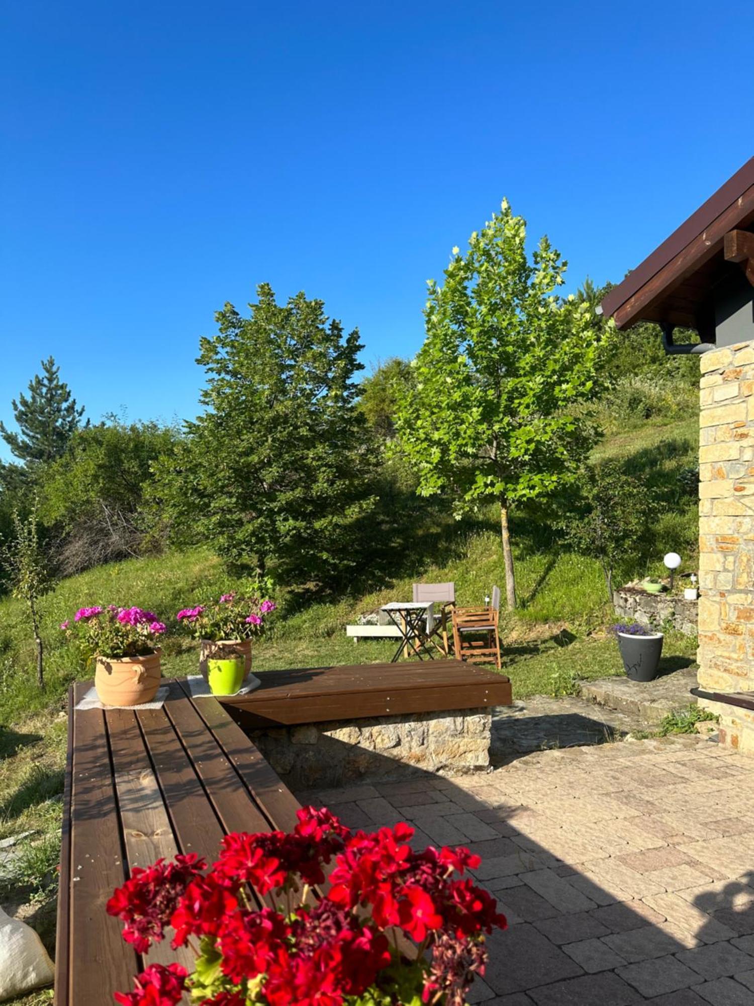 Little Garden Cabin Perivolaki ภายนอก รูปภาพ